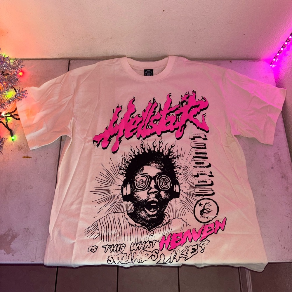 Hellstar cream pink is this what hevean sounds likee tee